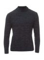 Men's Sweater Knitted dark blue