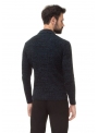 Men's Sweater Knitted dark blue