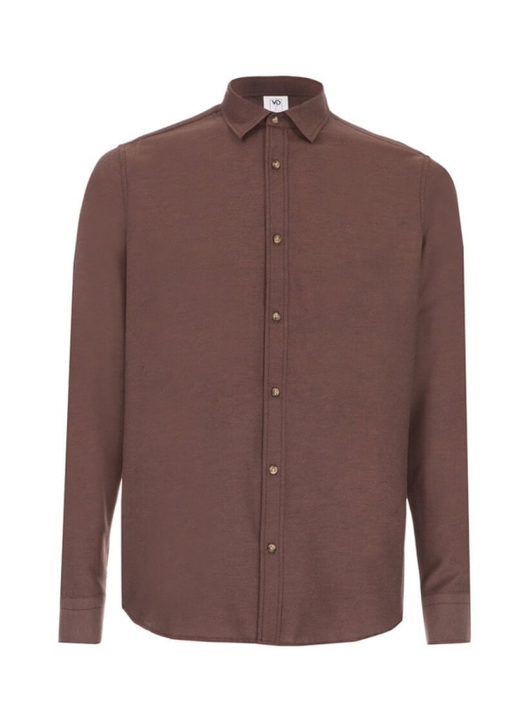 Everyday brown shirt is monochrome