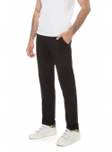 Men's black trousers are monochrome