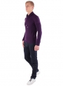 Violet cotton sweater