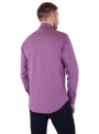 Casual lilac cotton shirt