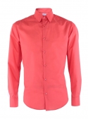 Casual Coral Cotton Shirt