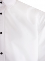 Рубашка повседневная белая однотонная на кнопках