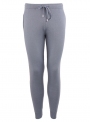 Trousers knitted gray