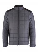 Men's jacket with a zipper gray