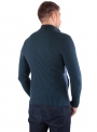Cardigan male knitted black