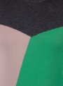 Свитер мужской хлопковый зелено-бежевый