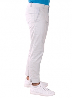 White cotton trousers