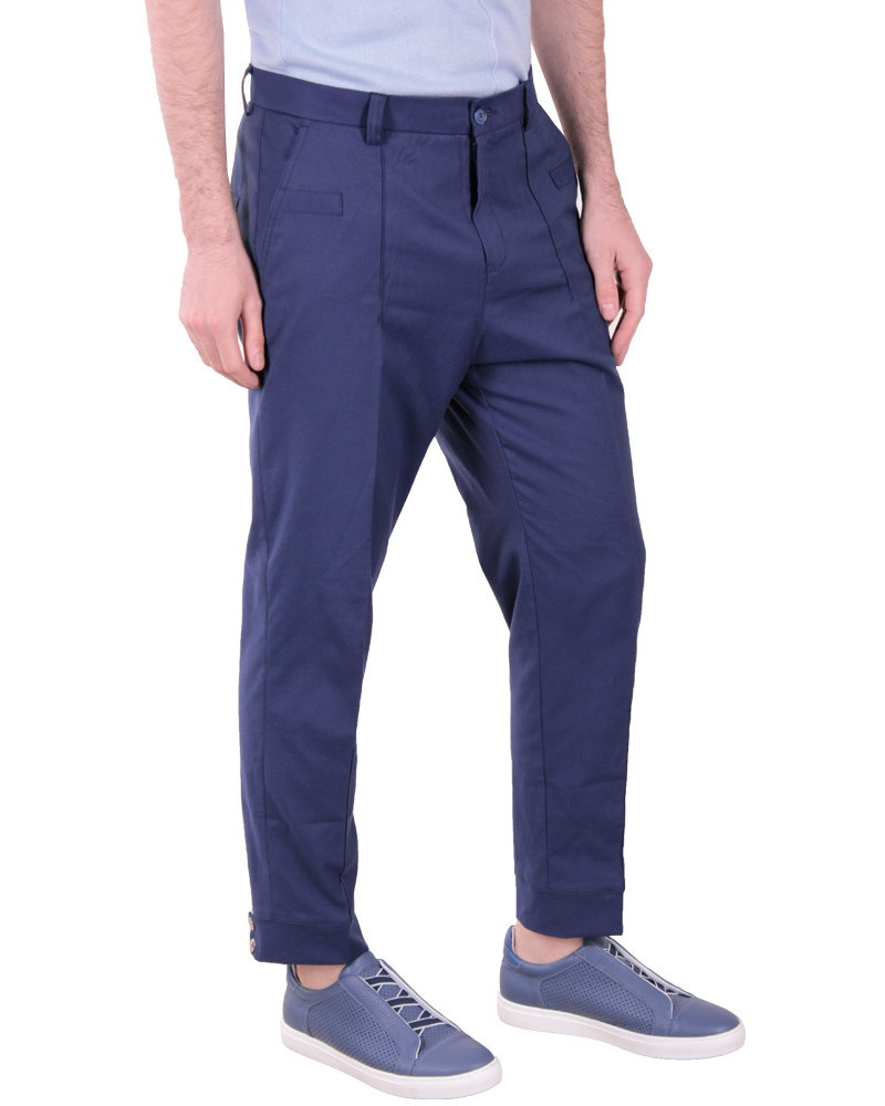 White cotton trousers