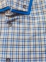 Multi-colored check cotton casual shirt