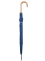 Парасолька KRAGO синя з дерев'яною ручкою