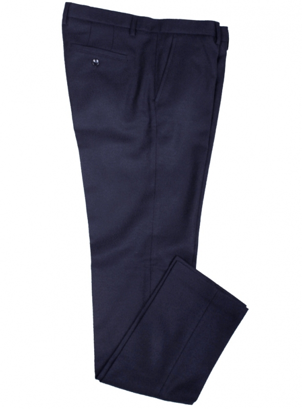 Men's trousers navy blue melange