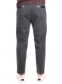 Men's trousers are gray cotton