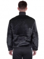 Jacket man's black from artificial fur