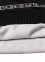 Джемпер мужской вязаный черный с логотипом