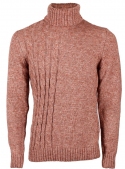 Men's golf knitted brown