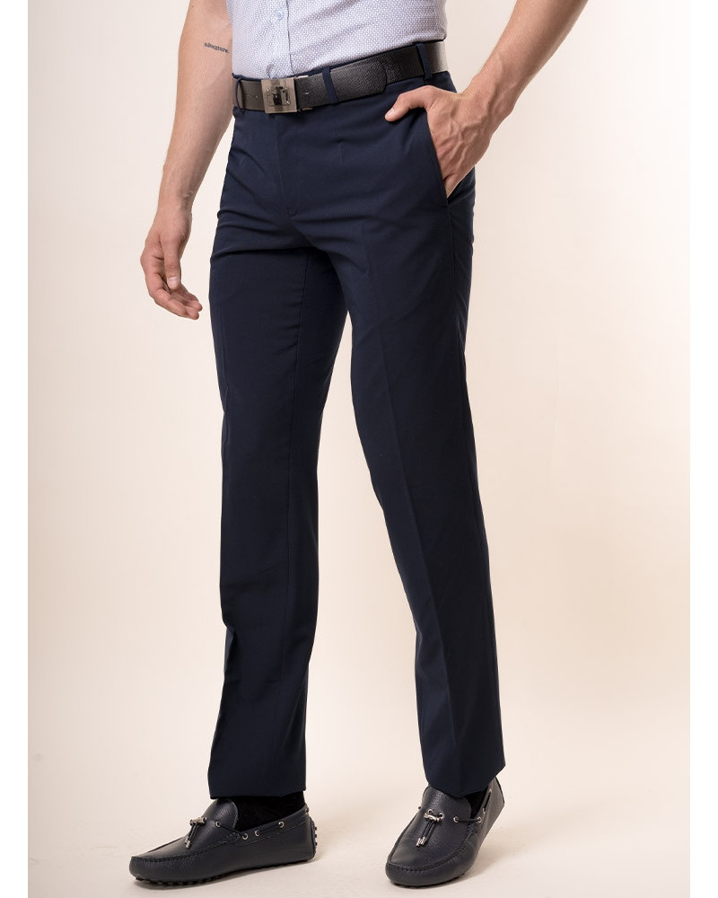 Men's navy trousers