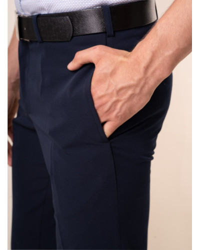 Men's navy trousers