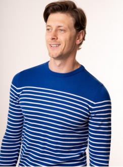 Men&#039;s royal-blue jumper