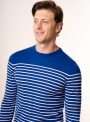 Men's royal-blue jumper