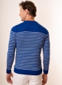 Men's royal-blue jumper