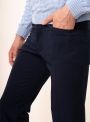 Men's navy trousers