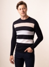 Men's navy jumper