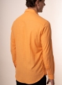 Мужская оранжевая рубашка