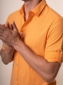 Men's orange shirt