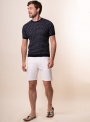 Men's white shorts