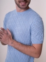 Men's light blue t-shirt