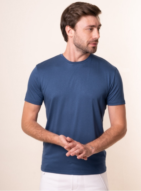 Men's blue t-shirt