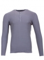 Men's grey jumper in a fine knit