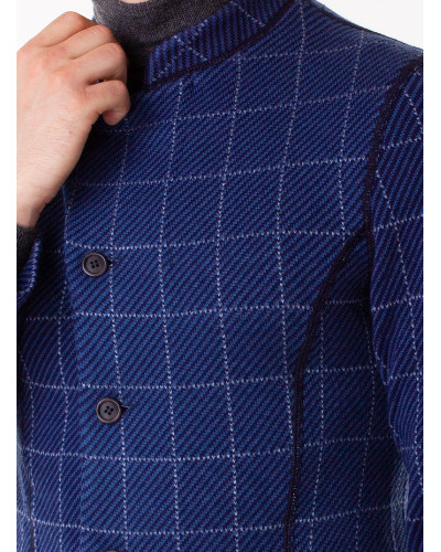 Jacket cotton knitted