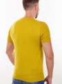Чоловіча футболка гірчичного кольору