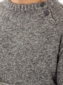 Men's sweater gray melange