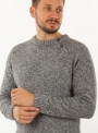 Men's sweater gray melange