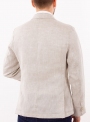 Men's gray linen jacket