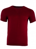 Чоловіча футболка бордового кольору