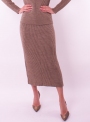 Women's knitted golf set and skirt