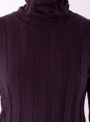 Жіночий светр гольф чорного кольору  тонкої в'язки