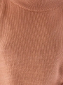 Жіночий світло коричневий светр грубої в'язки