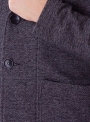 Мужской хлопковый серый пиджак