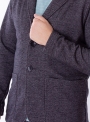 Мужской хлопковый серый пиджак