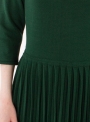 Сукня пліссе зеленого кольору