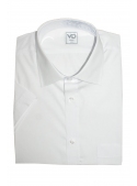 Shirt is white classical
