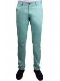 Trousers for men green cotton
