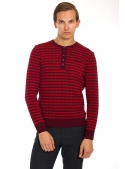 Sweater with a woolen pocket