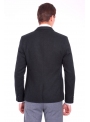 Пиджак черно-серый шерстяной
